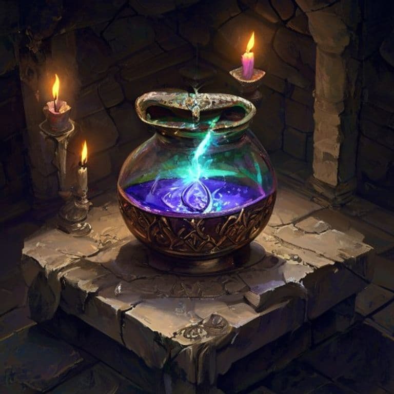 Potion of Healing — fantasy item illustration