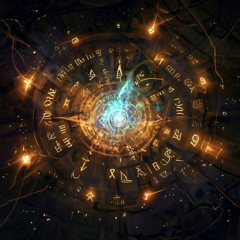 Find Traps — fantasy spell effect illustration