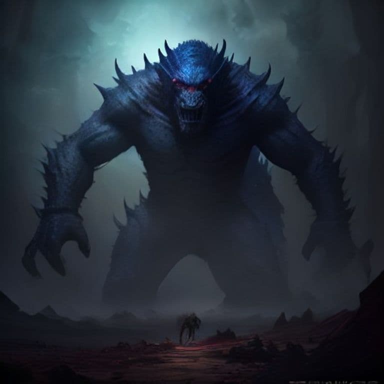 Asanbosam — fantasy monster illustration