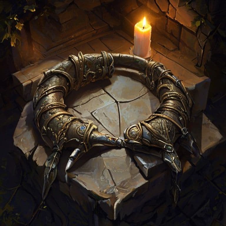 Bracers of Archery — fantasy item illustration. Bracers of Archery is a magic item (wondrous item) of uncommon rarity.