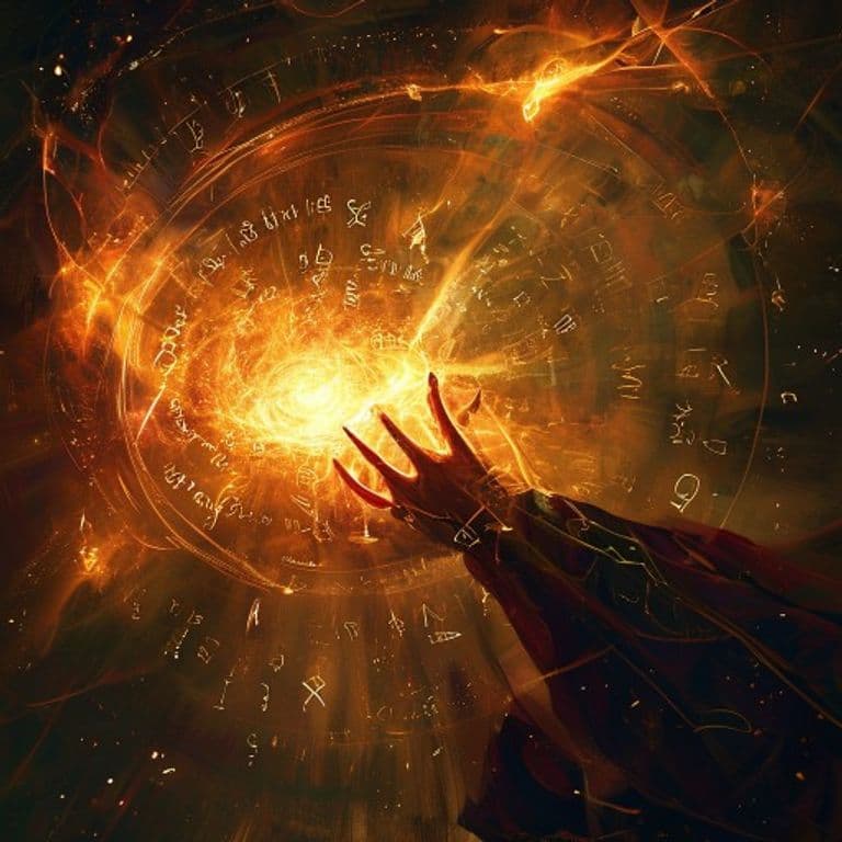 Selfish Wish — fantasy spell effect illustration. Selfish Wish is a 9th-level conjuration available to Wizard, Sorceror.