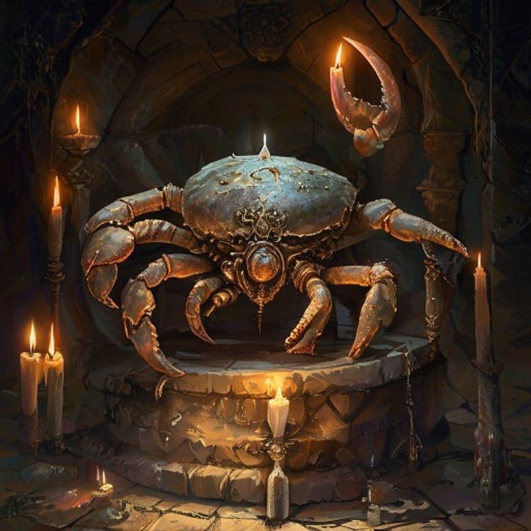 Apparatus of the Crab — fantasy item illustration