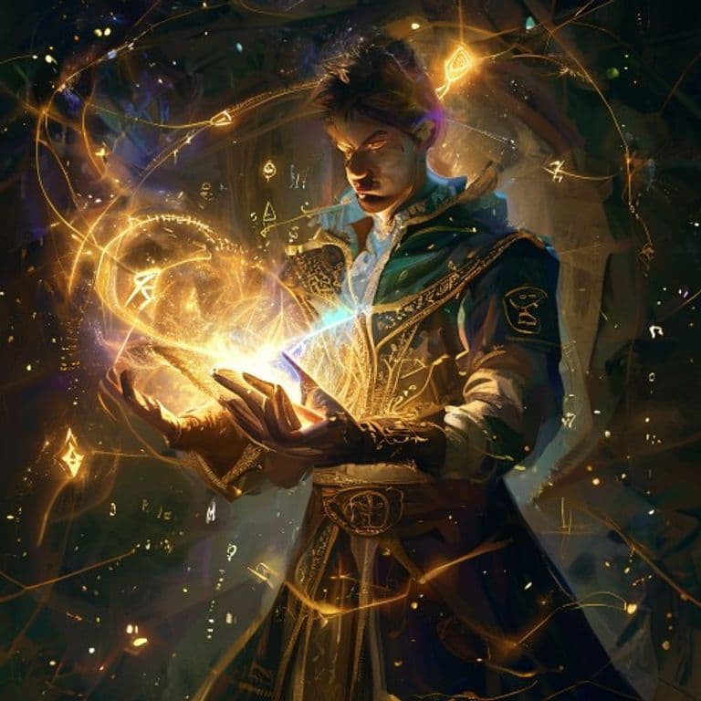 Legend Lore — fantasy spell effect illustration