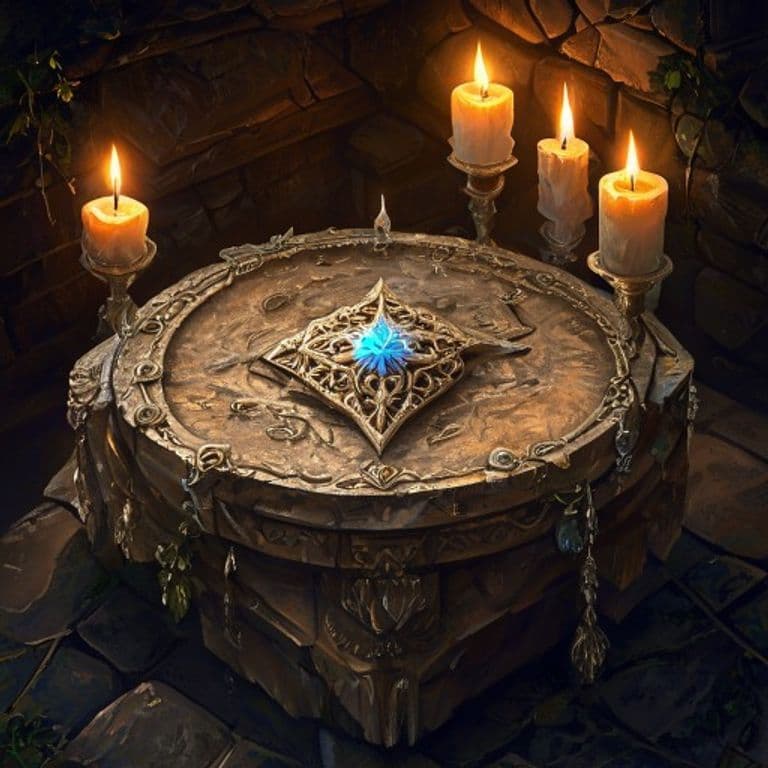 Chime of Opening — fantasy item illustration. Chime of Opening is a magic item (wondrous item) of rare rarity.