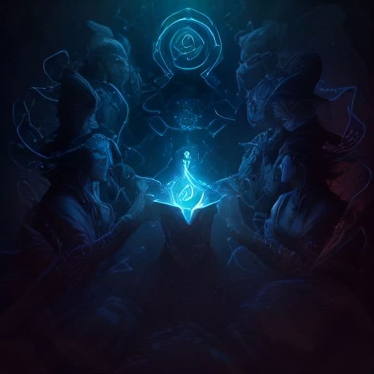 Life Sense — fantasy spell effect illustration. Life Sense is a 3rd-level divination available to Bard, Cleric, Druid, Paladin, Ranger, Sorcerer, Warlock, Wizard.