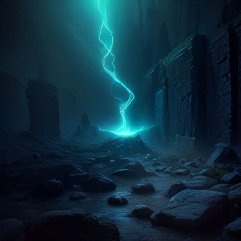 Wall of Stone — fantasy spell effect illustration. Wall of Stone is a 5th-level evocation available to Artificer, Druid, Sorcerer, Wizard.