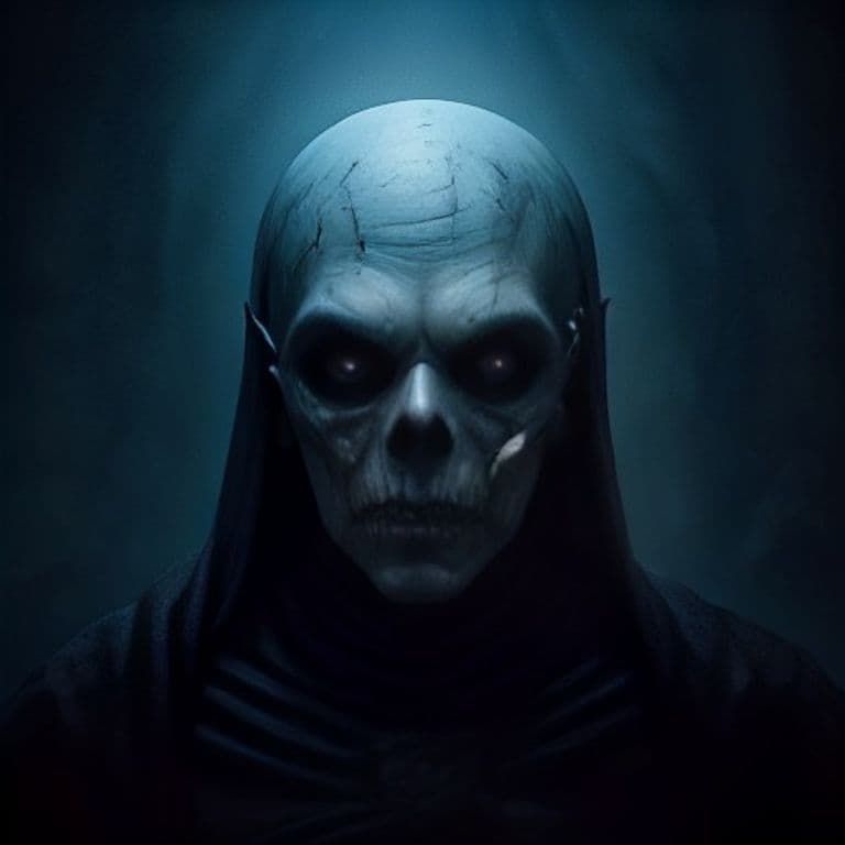 Imperial Ghoul — fantasy monster illustration. Imperial Ghoul is a medium undead (Challenge Rating 4).