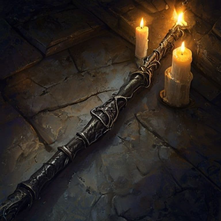Wand of Enemy Detection — fantasy item illustration