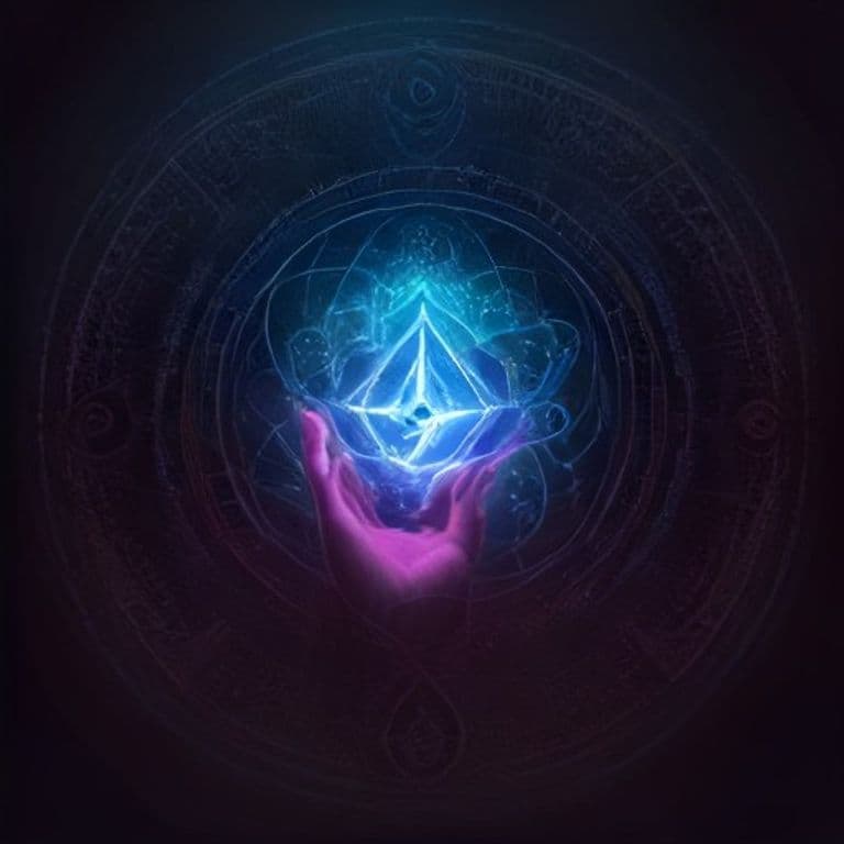 Telekinesis — fantasy spell effect illustration. Telekinesis is a 5th-level transmutation available to Sorcerer, Wizard.