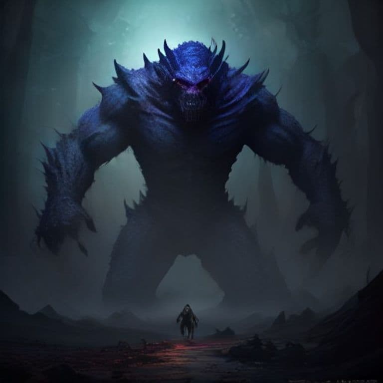 Moderate Malleable — fantasy monster illustration. Moderate Malleable is a large aberration (Challenge Rating 5).