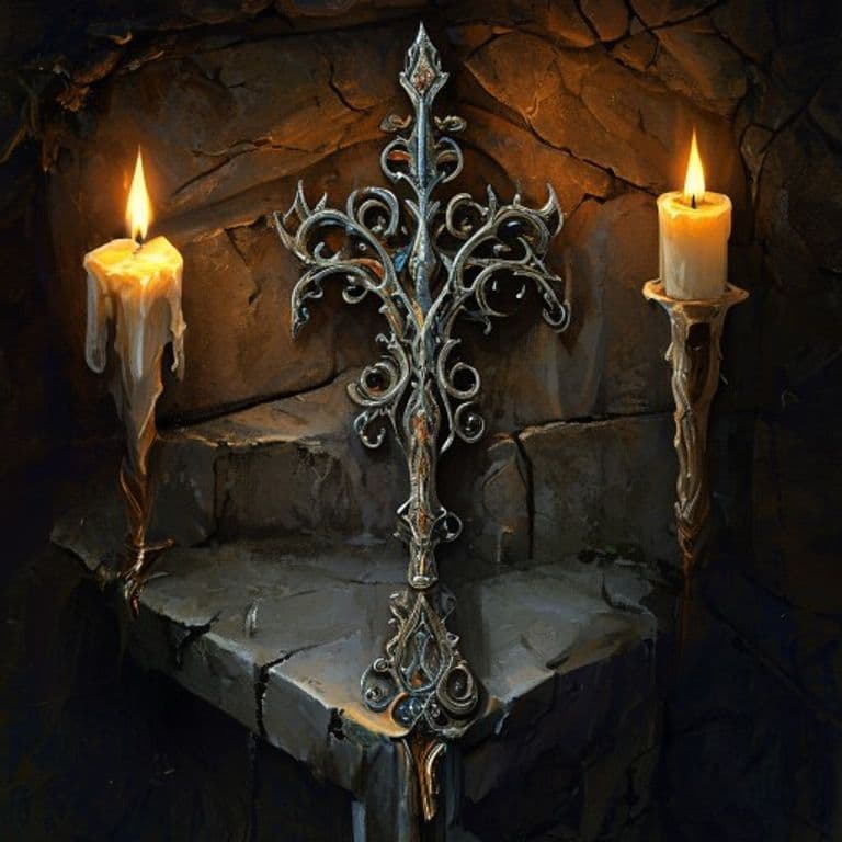 Hair Pick of Protection — fantasy item illustration
