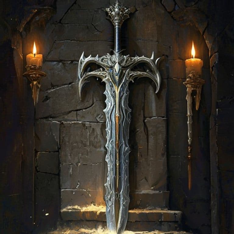 Holy Avenger — fantasy item illustration