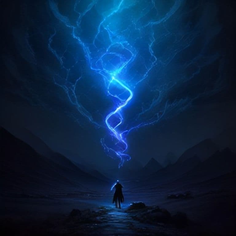Rolling Thunder — fantasy spell effect illustration. Rolling Thunder is a 2nd-level evocation available to Sorcerer, Warlock, Wizard.