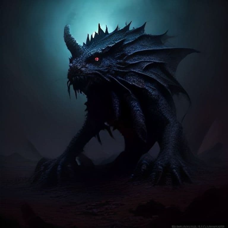 Alabroza — fantasy monster illustration