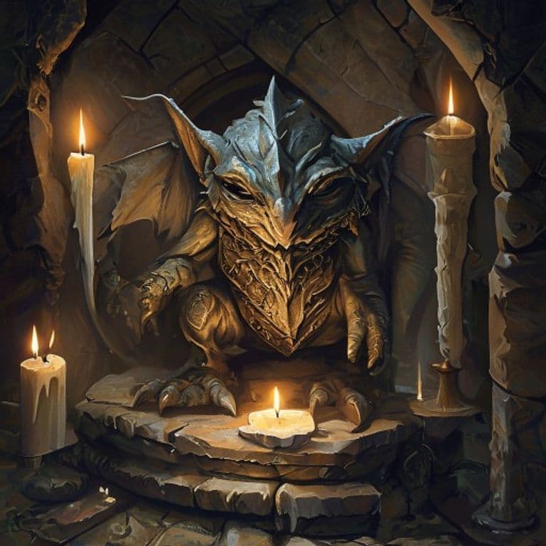 Security Gremlin — fantasy item illustration