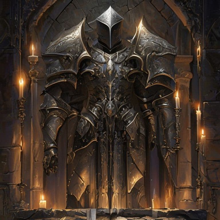 Armor of the Ngobou — fantasy item illustration
