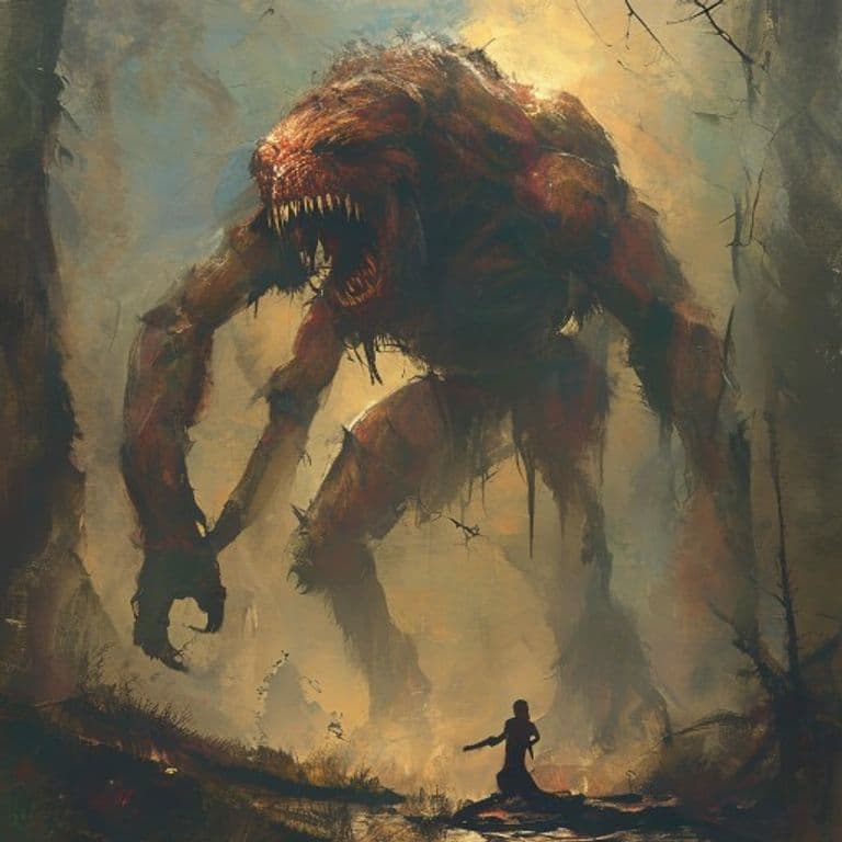 Giant Walking Stick — fantasy monster illustration. Giant Walking Stick is a large beast (Challenge Rating 4).