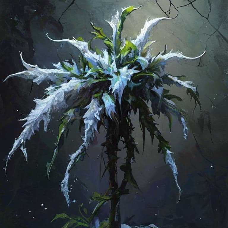 Frostveil — fantasy monster illustration