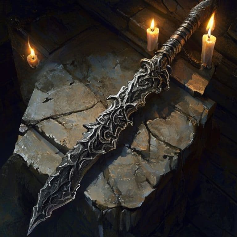 Poison Strand — fantasy item illustration