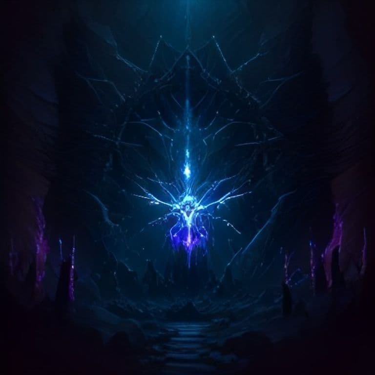 Crown of Thorns — fantasy spell effect illustration. Crown of Thorns is a 4th-level enchantment available to Druid, Sorceror, Warlock, Wizard.