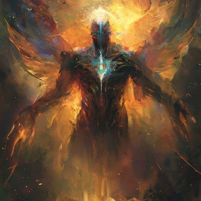 Savior Lumen — fantasy monster illustration