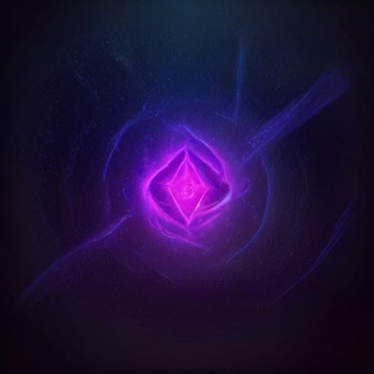 Nether Weapon — fantasy spell effect illustration. Nether Weapon is a 4th-level enchantment.
