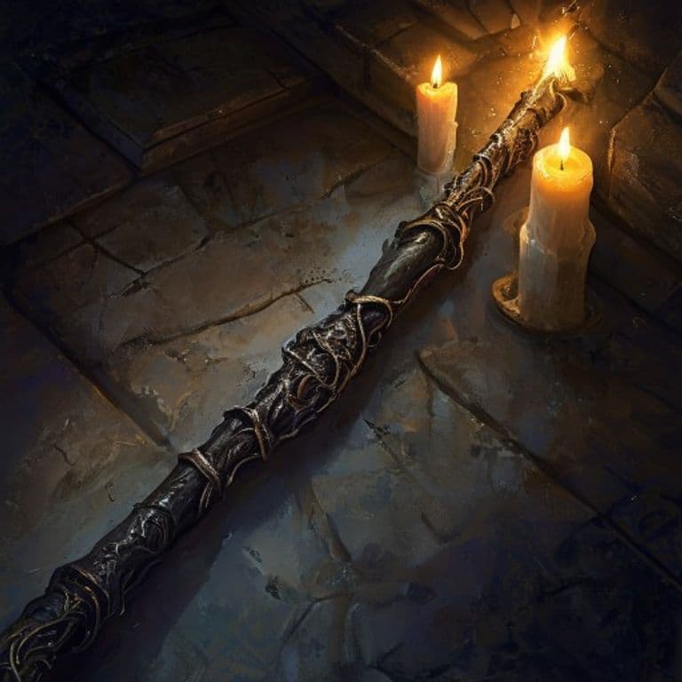 Wand of Magic Detection — fantasy item illustration