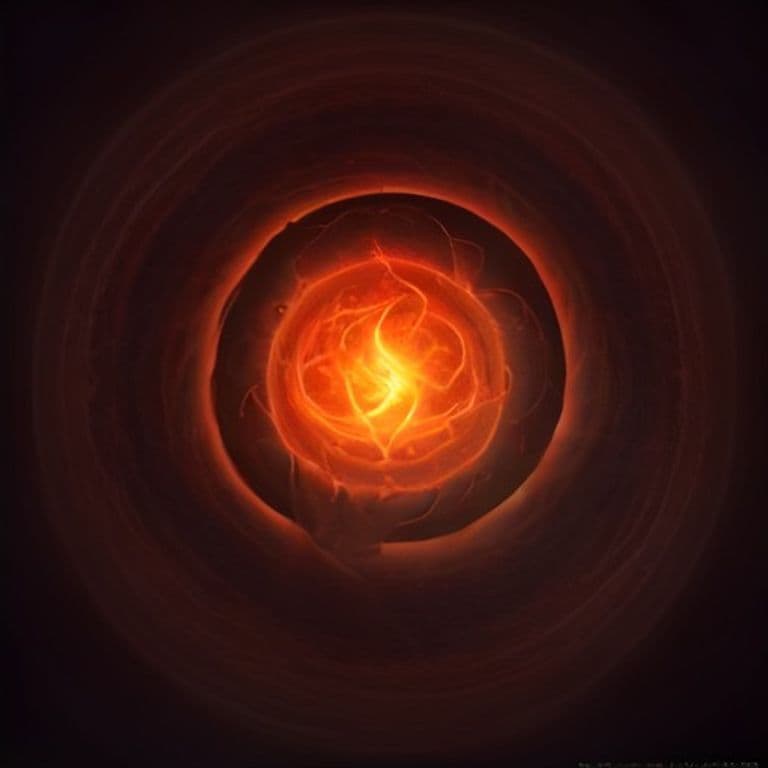 Flaming Sphere — fantasy spell effect illustration. Flaming Sphere is a 2nd-level conjuration available to Druid, Wizard.