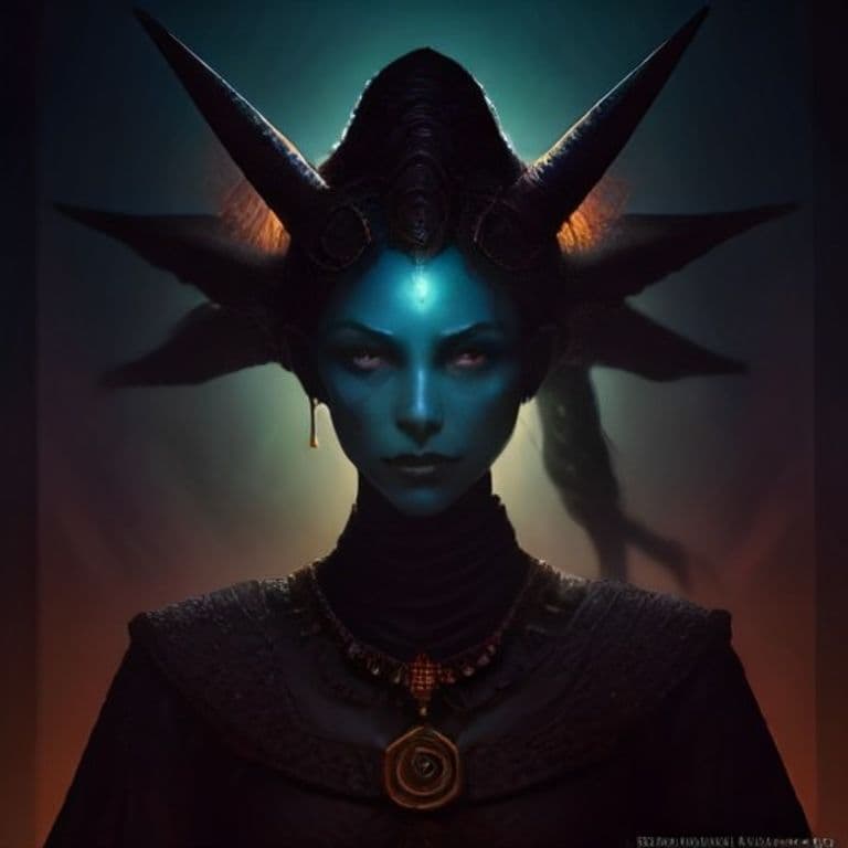 Anubian — fantasy monster illustration