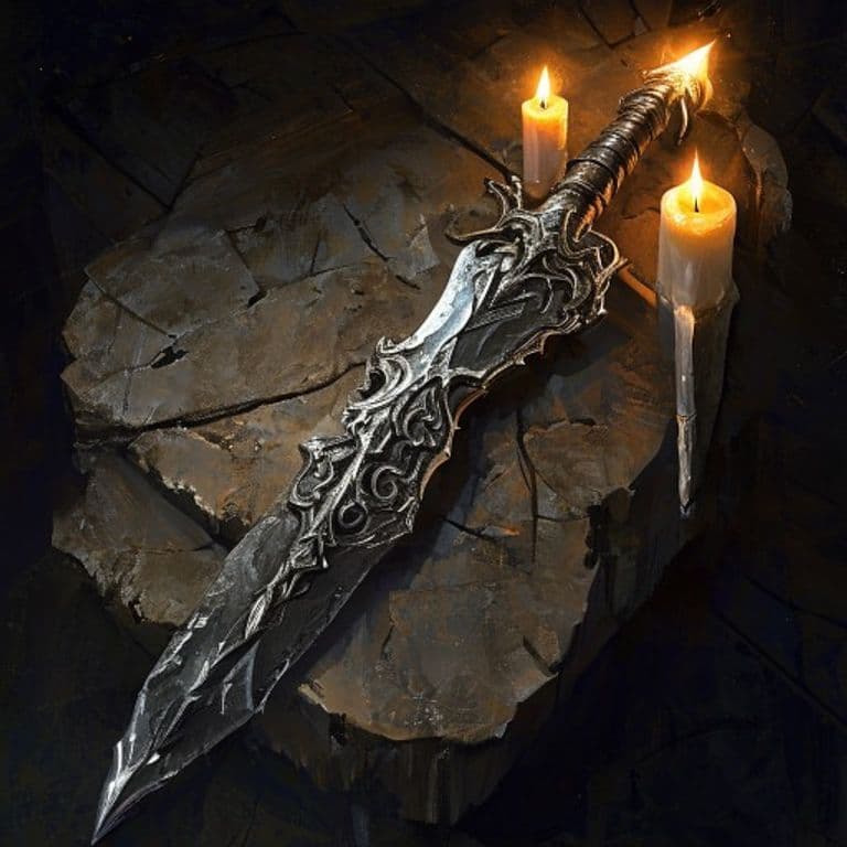 Echo Force — fantasy item illustration. Echo Force is a magic item (weapon) of rare rarity.