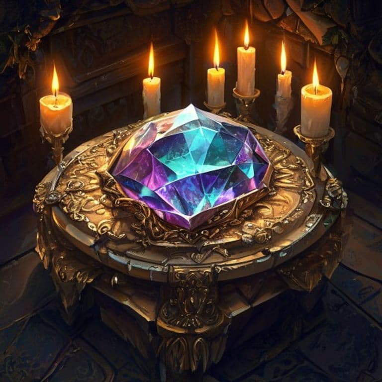 Rhinam Life Gem — fantasy item illustration