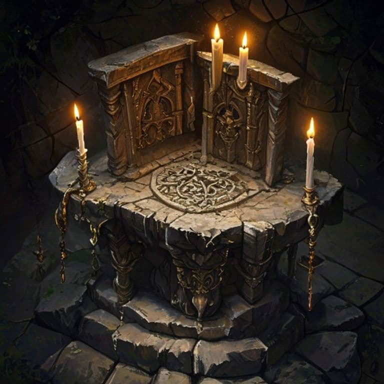 Instant Fortress — fantasy item illustration