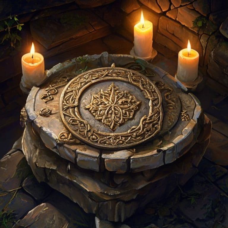 Lucky Coin — fantasy item illustration