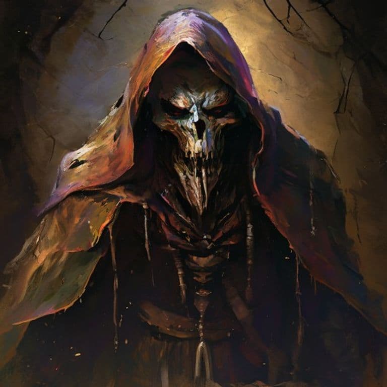Lich — fantasy monster illustration