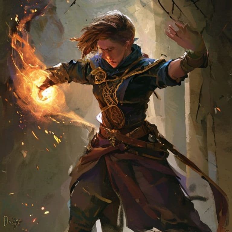 Deflector — fantasy feat illustration