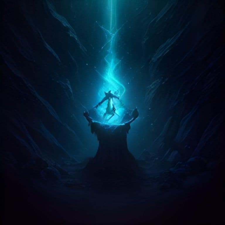 Death Ward — fantasy spell effect illustration. Death Ward is a 4th-level abjuration available to Cleric, Herald.