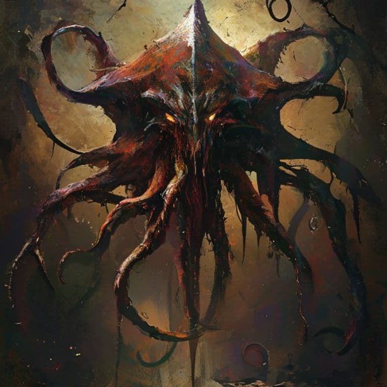 Star Spawn of Cthulhu — fantasy monster illustration
