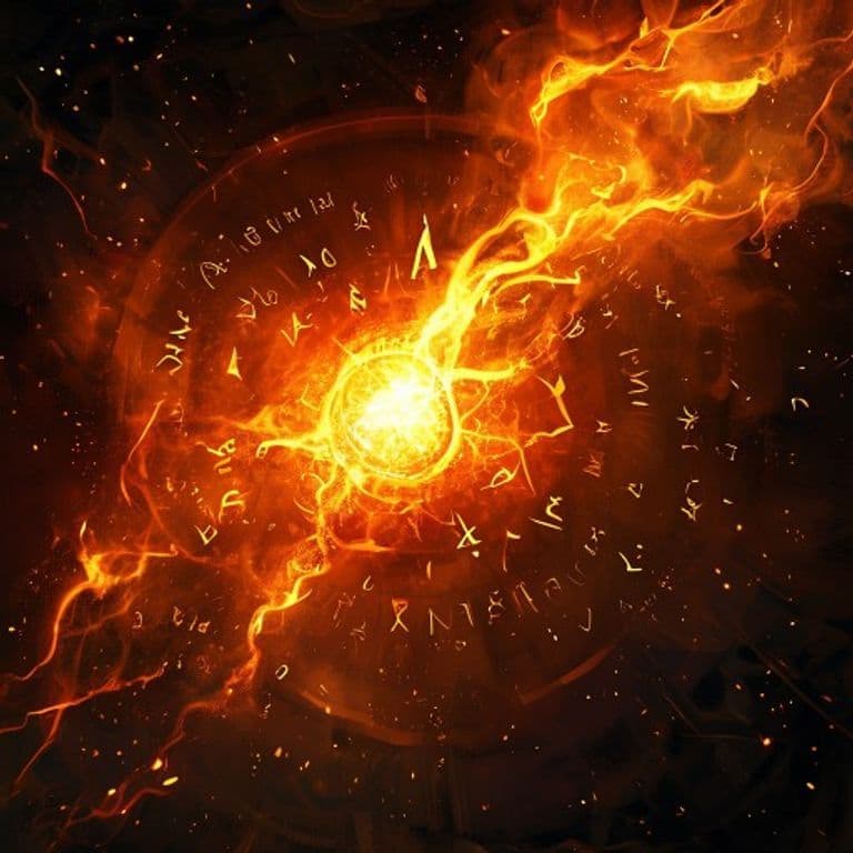 Brimstone Infusion — fantasy spell effect illustration. Brimstone Infusion is a Cantrip transmutation.