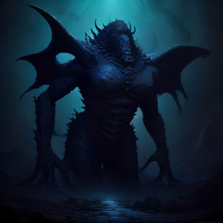 Siren — fantasy monster illustration. Siren is a medium monstrosity (Challenge Rating 1).