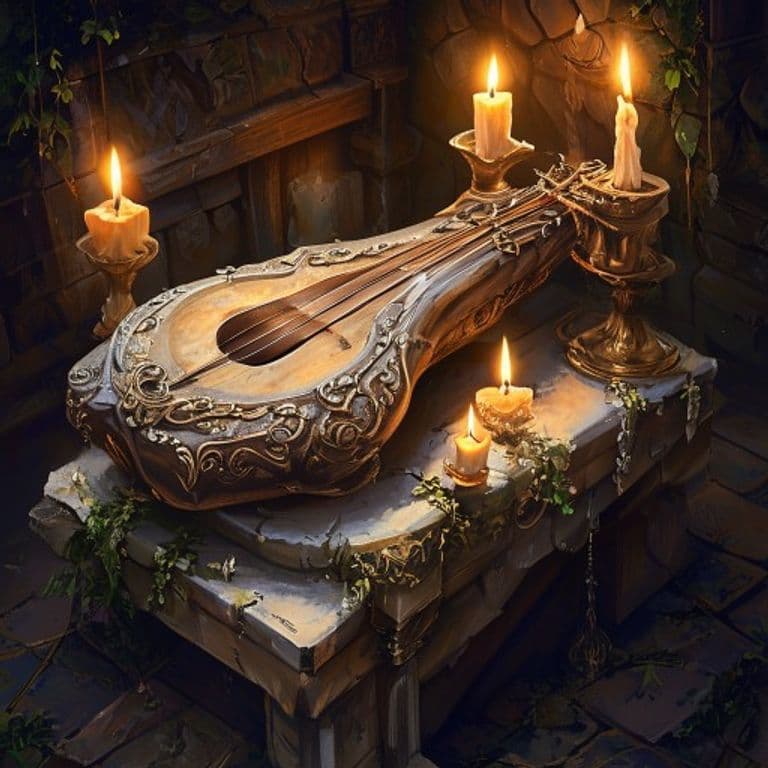Harmonizing Instrument — fantasy item illustration
