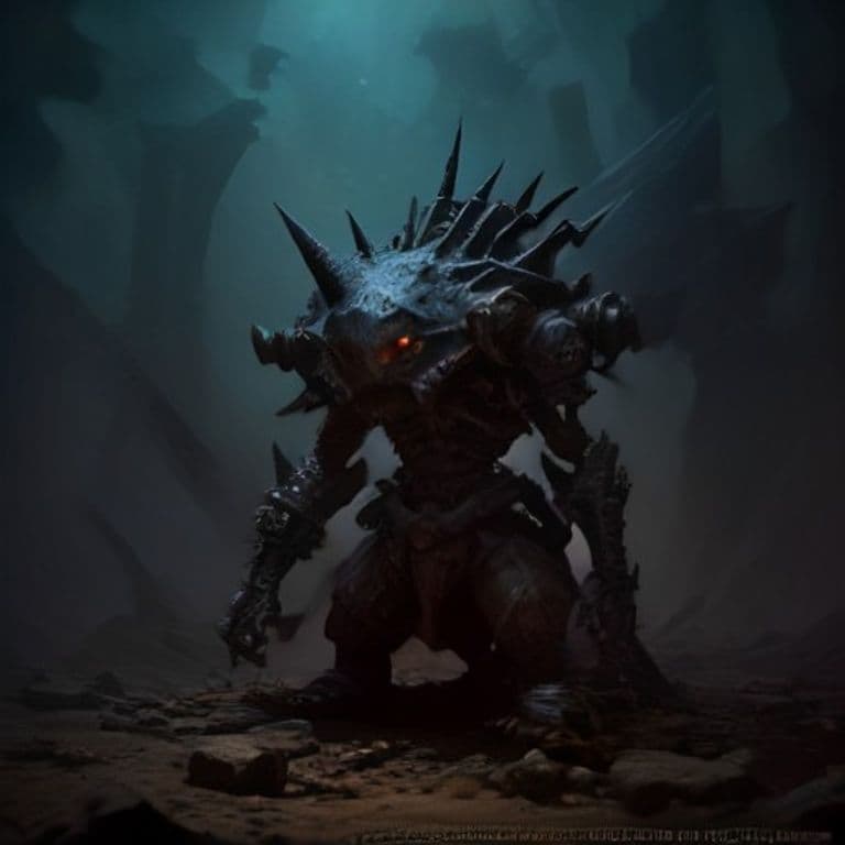 Bolt-Thrower — fantasy monster illustration