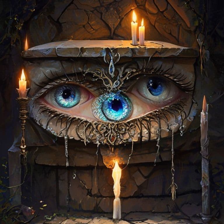 Eyes of Charming — fantasy item illustration. Eyes of Charming is a magic item (wondrous item) of uncommon rarity.