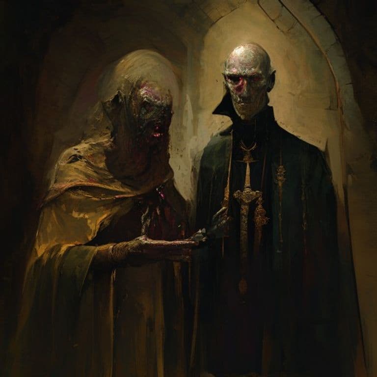 Priest — fantasy monster illustration