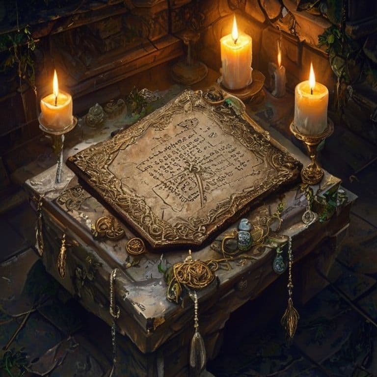 Manual of Guardians — fantasy item illustration