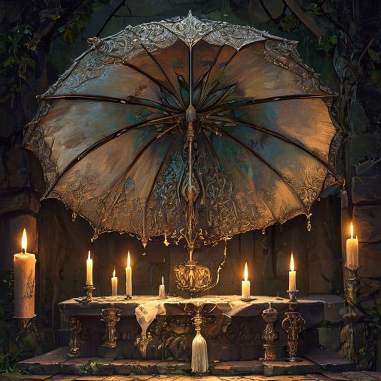 Parasol of Temperate Weather — fantasy item illustration