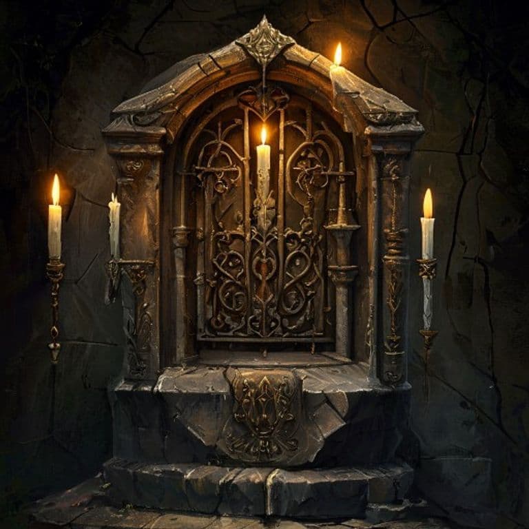 Madam Yolanda’s Prison — fantasy item illustration