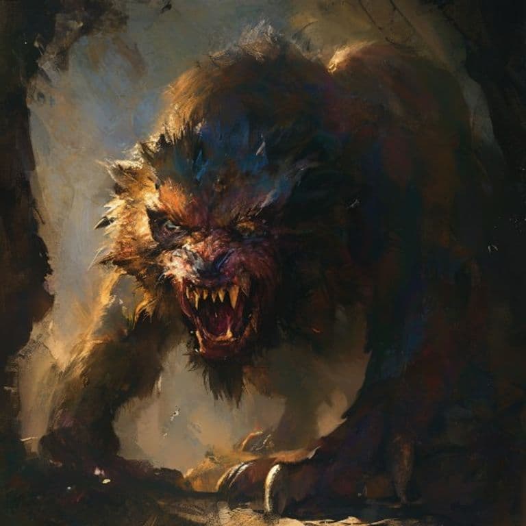 Quipper — fantasy monster illustration