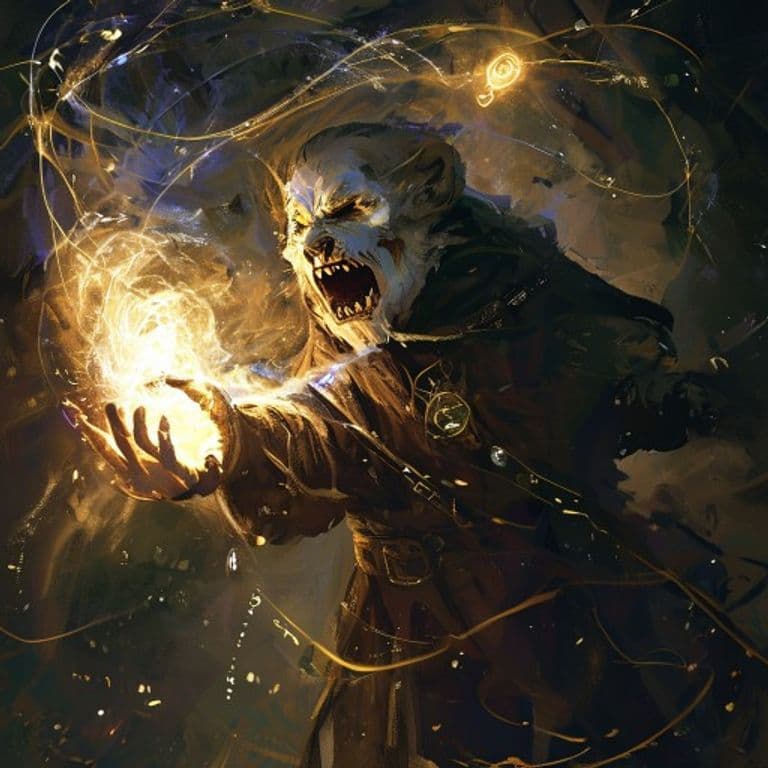 Toothless Beast — fantasy spell effect illustration. Toothless Beast is a 2nd-level enchantment available to Druid, Ranger, Sorceror, Warlock, Wizard.