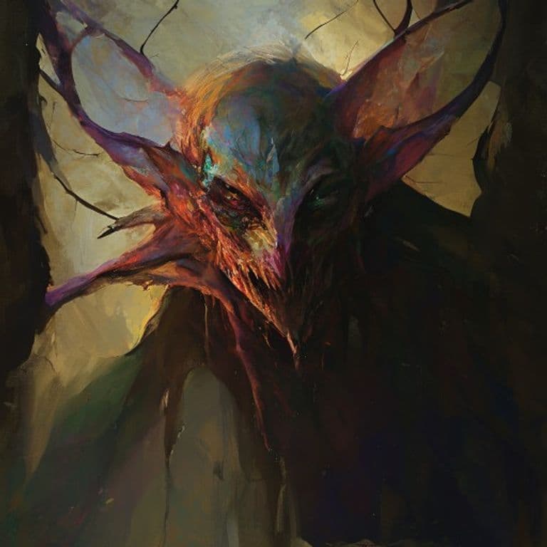 Mirager — fantasy monster illustration
