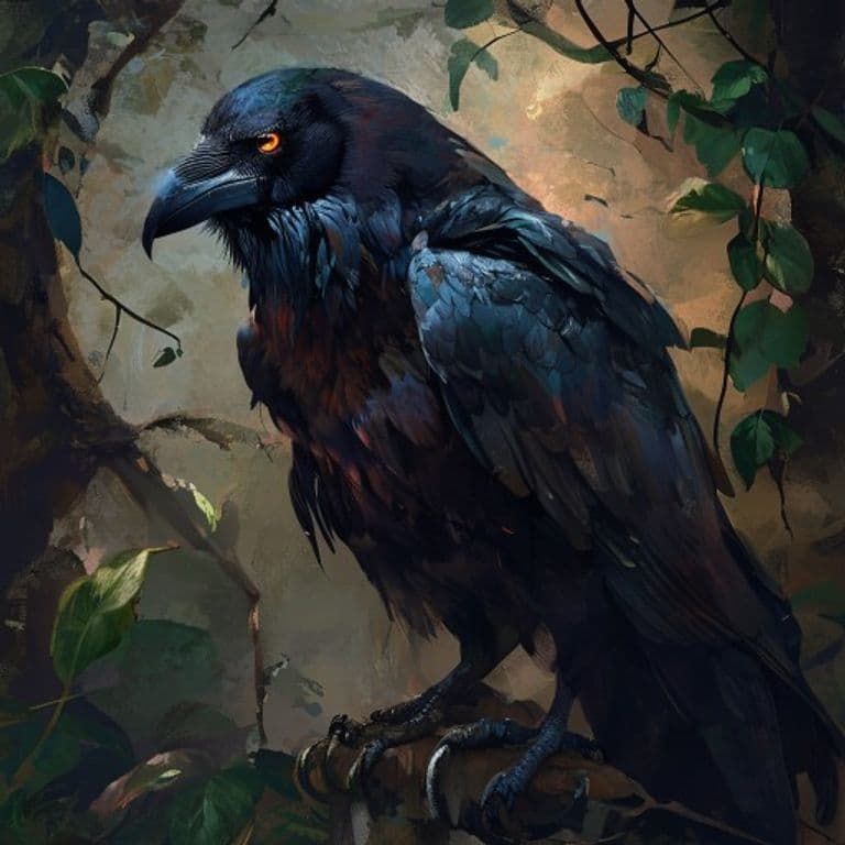 Ravenala — fantasy monster illustration